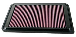 Sports air filter (panel, square) 33-2924 311/202/22mm fits MAZDA 2, 3