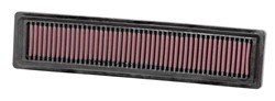 Sports air filter (panel) 33-2925 356/83/29mm fits DACIA; RENAULT