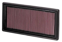 Sports air filter (panel) 33-2928 327/152/29mm fits CITROEN C5 II, C5 III; PEUGEOT 407