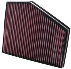Sportowy filtr powietrza (panelowy) 33-2943 313/273/41mm pasuje do BMW 5 (E60), 5 (E61), 5 (F10), 5 (F11), 6 (E63), 6 (E64)