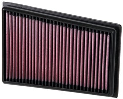 Sports air filter (panel) 33-2944 230/164/29mm fits NISSAN; RENAULT