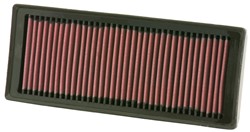 Sportowy filtr powietrza (panelowy) 33-2945 321/127/40mm pasuje do AUDI A4 ALLROAD B8, A4 B7, A4 B8, A5, Q5_0