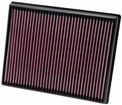 Sportowy filtr powietrza (kwadratowy, panelowy) 33-2959 321/254/44mm pasuje do BMW X5 (E70), X6 (E71, E72)_0