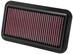 Sportowy filtr powietrza (kwadratowy, panelowy) 33-2968 244/146/41mm pasuje do NISSAN PIXO; SUZUKI ALTO K10, ALTO VII, CELERIO