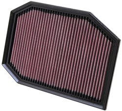 Sportowy filtr powietrza (panelowy) 33-2970 289/203/22mm pasuje do BMW 5 (F10), 7 (F01, F02, F03, F04)_0
