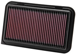 Sports air filter (panel) 33-2974 267/167/29mm fits OPEL AGILA; SUZUKI SPLASH, SWIFT IV