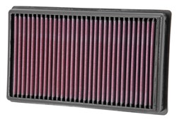 Sportowy filtr powietrza (panelowy) 33-2998 276/167/41mm pasuje do DS; CITROEN; PEUGEOT