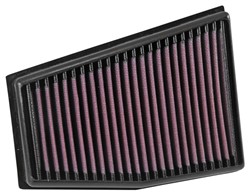 Sportowy filtr powietrza (panelowy) 33-3032 213/162/38mm pasuje do AUDI RS4; RS5_0