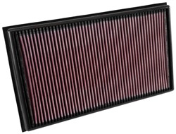 Sportowy filtr powietrza (panelowy) 33-3036 371/214/34mm pasuje do AUDI; CUPRA; SKODA; VW