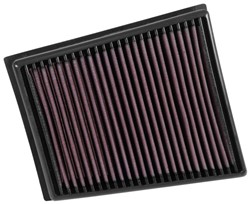 Sports air filter (panel) 33-3057 218/194/40mm fits MERCEDES; RENAULT