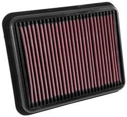Sports air filter (panel, square) 33-3062 271/219/38mm fits TOYOTA LAND CRUISER PRADO_0