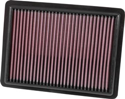 Sportowy filtr powietrza (panelowy) 33-3096 262/202/24mm pasuje do PEUGEOT RIFTER