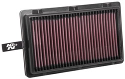 Sportowy filtr powietrza (kwadratowy, panelowy) 33-3125 286/173/38mm pasuje do HYUNDAI; KIA