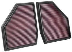 Sportowy filtr powietrza (panelowy) 33-3128 264/216/30mm pasuje do BMW