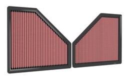 Sportowy filtr powietrza (trójkątne/y) 33-3171 259/241/29mm pasuje do BMW