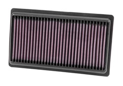 Sportowy filtr powietrza (panelowy) 33-5014 229/135/25mm pasuje do INFINITI Q50
