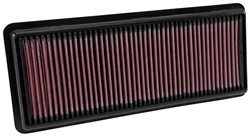 Sports air filter (panel) 33-5040 344/143/29mm fits ABARTH; FIAT; MAZDA_0