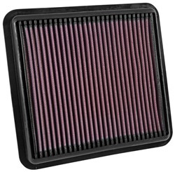 Sports air filter (panel, square) 33-5042 229/214/26mm fits MAZDA CX-3; L4 2.0