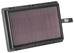Sports air filter (panel) 33-5046 283/200/37mm fits HYUNDAI; KIA