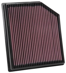 Sportowy filtr powietrza (panelowy) 33-5077 281/244/41mm pasuje do DODGE DURANGO; JEEP GRAND CHEROKEE IV