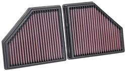 Sportowy filtr powietrza (panelowy) 33-5086 217/198/41mm pasuje do BMW 5 (G30, F90), 7 (G11, G12)_0