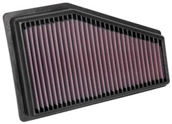Sportowy filtr powietrza (panelowy) 33-5089 276/178/40mm pasuje do JEEP CHEROKEE