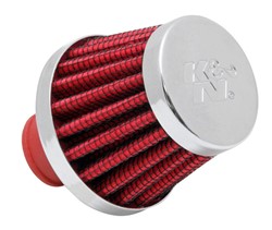 Õhu väljalaskega kummivooliku filter K&N 62-1600RD