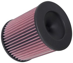 Sports air filter (circular straight) E-0643 168/164/184mm fits AUDI A8 D4, A8 D5