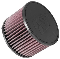 Sports air filter (round) E-0653 127/79/133mm fits AUDI A4 B8, A5, Q5