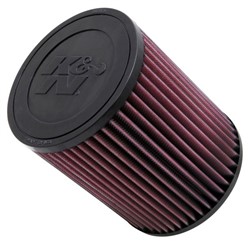 Sports air filter (round) E-0773 148/92/184mm fits CHEVROLET COLORADO; HUMMER HUMMER H3