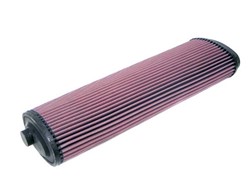 Sports air filter (round) E-2653 143/117/338mm fits BMW; LAND ROVER; ROVER_0