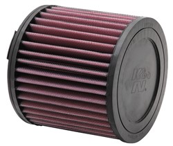 Sports air filter (round) E-2997 143/76/129mm fits AUDI; SEAT; SKODA; VW_0