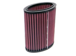 Sports air filter (oval) E-9241 146/103/159mm