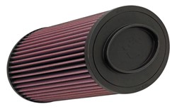 Sports air filter (oval straight) E-9281 140/189/245mm fits ALFA ROMEO 159, BRERA, GT, SPIDER