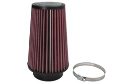 Universal filter (cone, airbox) RU-1045 ball-shaped flange diameter 89mm_0