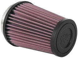Universal filter (cone, airbox) RU-2600 ball-shaped flange diameter 73mm_0
