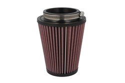 Universal filter (cone, airbox) RU-3250 ball-shaped flange diameter 79mm_1