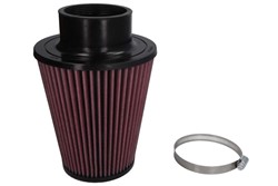 Universal filter (cone, airbox) RU-4700 ball-shaped flange diameter 76mm_1