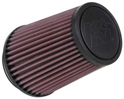 Universal filter (cone, airbox) RU-5111 ball-shaped flange diameter 76mm_0