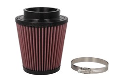Universal filter (cone, airbox) RU-9350 ball-shaped flange diameter 70mm_1