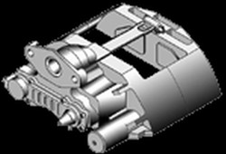 Brake caliper SN 7241RC