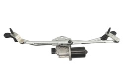 Windscreen wiper mechanism 064352118010 front (with motor) fits SKODA FABIA II, ROOMSTER, ROOMSTER PRAKTIK