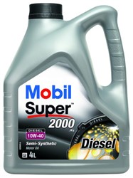 Motoreļļa MOBIL SUPER 2000 X1 DIESEL 10W-40 4L_0