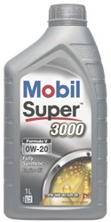 Variklių alyva MOBIL 3000 (1L) SAE 0W20 sintetinis M-SUP 3000 F-V 0W20 1L
