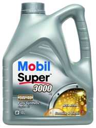 Motoreļļa MOBIL SUPER 3000 X1 5W-40 4L_1