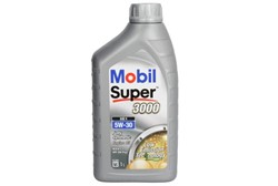 Variklių alyva MOBIL Super 3000 (1L) SAE 5W30 sintetinis M-SUP 3000 XE1 5W30 1L
