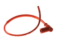 Spark plug pipe CR4 8054, angle 90°, spark plug thread 10/12/14mm, housing material Rubber, spark plug cap colour red