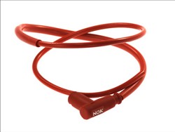 Spark plug pipe CR5 8515, angle 90°, spark plug thread 10/12/14mm, housing material Rubber, spark plug cap colour red