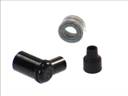 Spark plug pipe LB05EH 8334, angle 90°, spark plug thread 14mm, housing material Ebonite, spark plug cap colour black_1