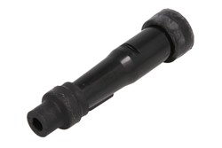 Spark plug pipe SB01F 8372, angle 180°, spark plug thread 14mm, housing material Ebonite, spark plug cap colour black